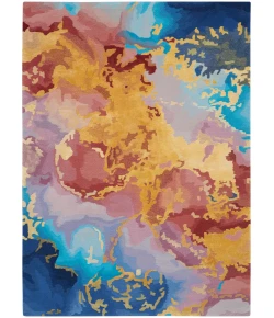 Nourison Home Prismatic PRS18 Multicolor 3 ft. 9 in. X 5 ft. 9 in. Area Rug