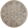 Nourison Home Quarry QUA05 Beige Grey 7 ft. 10 in. Round Area Rug