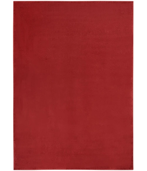 Nourison Essentials Brick Red Area Rug NRE01-Brick Red