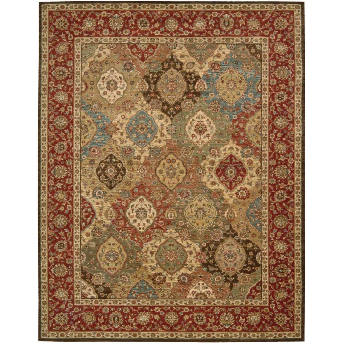 Nourison Living Treasures Area Rug LI03-Multicolor