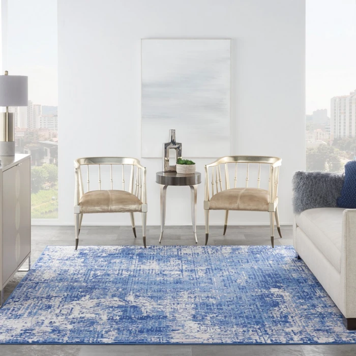 Nourison Whimsicle Area Rug WHS08-Blue Ivory