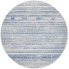 Nourison Home Whimsicle WHS16 Ivory Blue 5 ft. Round Area Rug