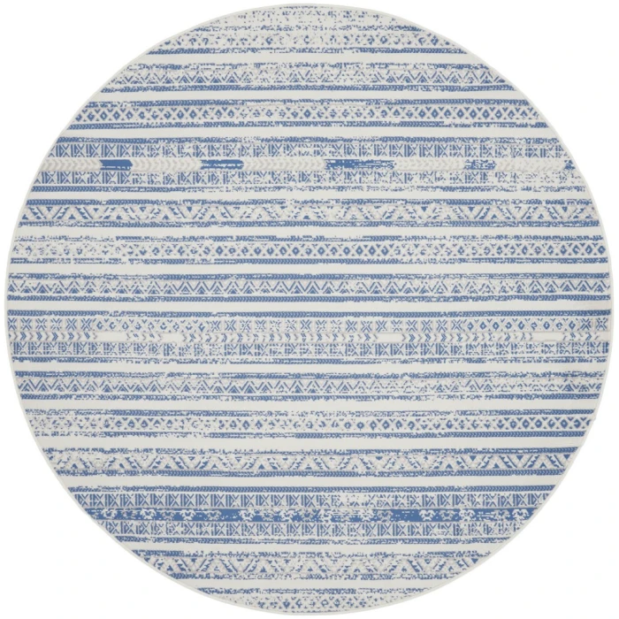 Nourison Whimsicle Area Rug WHS16-Ivory Blue