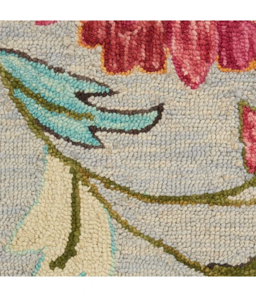 Nourison Bahari Area Rug BAH04-Grey/Multi