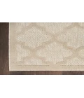 Nourison Easy Care Cream NES01 4 ft. X 6 ft. Rectangle Rug