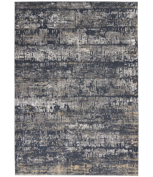 Michael Amini MA90 Uptown Area Rug UPT03-Charcoal Grey