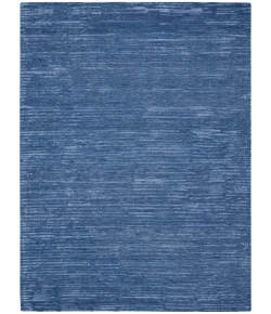 Calvin Klein CK010 Linear LNR01 Blue 8 ft. 6 in. X 11 ft. 6 in. Area Rug