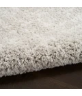 Nourison Home Modern Shag Grey Ivory MMD06 5 ft. 3 in. X 7 ft. Rectangle Rug