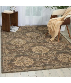 Nourison Home Silk Elements SKE31 Graphite 8 ft. 6 in. X 11 ft. 6 in. Area Rug