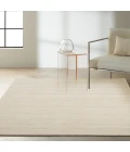Calvin Klein Halo Area Rug HAL01 Ivory