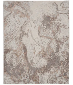 Nourison Home Elation ETN02 Ivory Grey 9 ft. X 12 ft. Area Rug