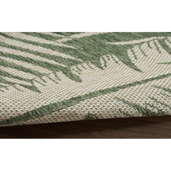 Nourison Garden Oasis Green Ivory GOA02 5 ft. X 7 ft. Rectangle Rug
