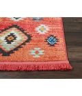 Nourison South Western Red NAV07 2ft.2in. x 7ft.9in. Rect. Rug