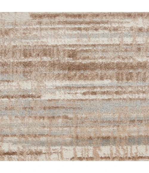 Nourison Elation Area Rug ETN01 Ivory Grey 7'10" x 9'10"