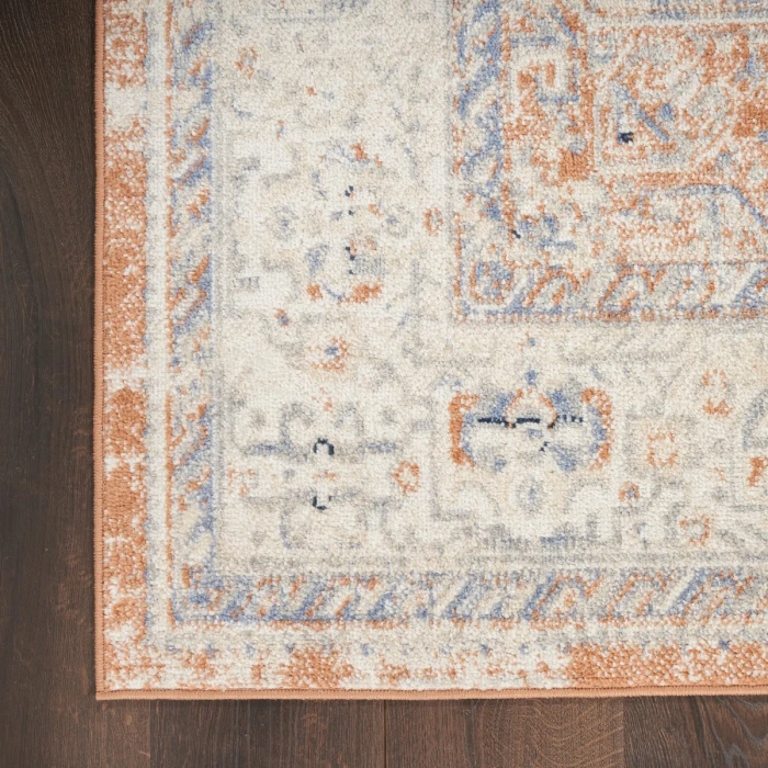 Nourison Nourison Essentials Persian Beige Blue NRE07 8 ft. Rect. Rug