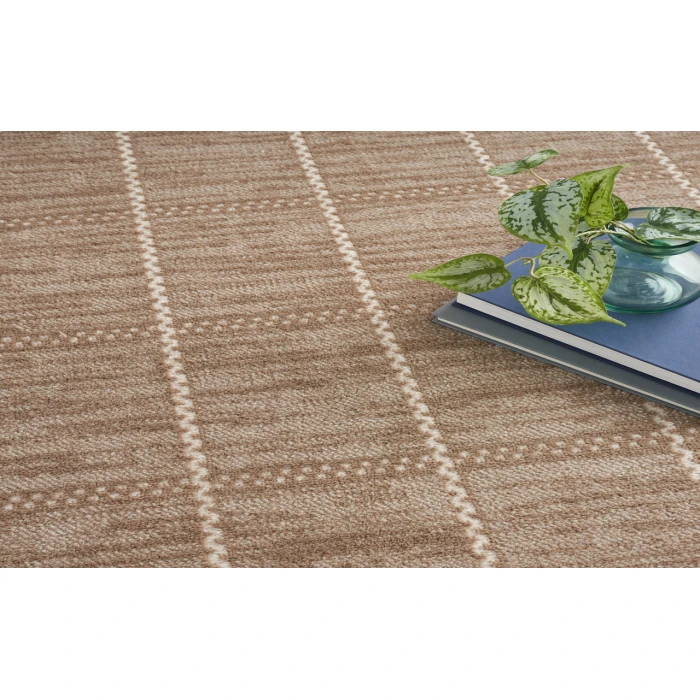 Nourison Serenity Home Mocha Ivory SRH05 9 ft. X 12 ft. Rectangle Rug