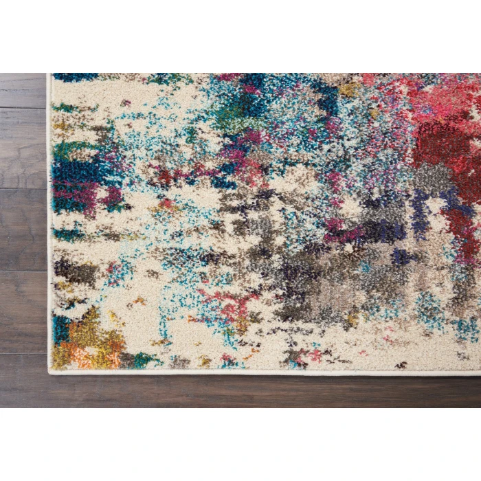 Nourison Celestial Area Rug CES13-Pink/Multicolor