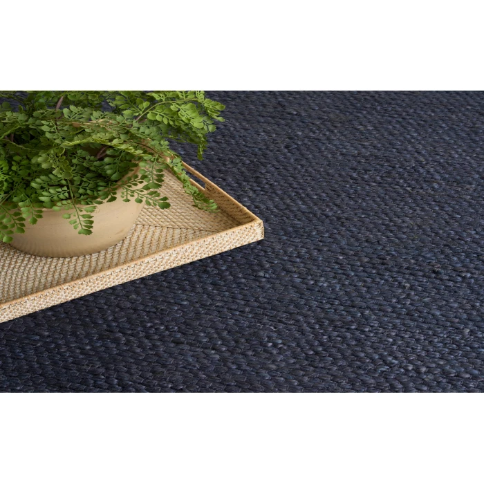 Nourison Natural Jute Navy NJT01 5 ft. X 7 ft. Rectangle Rug