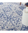 Nourison Whimsicle Area Rug WHS15-Ivory Navy