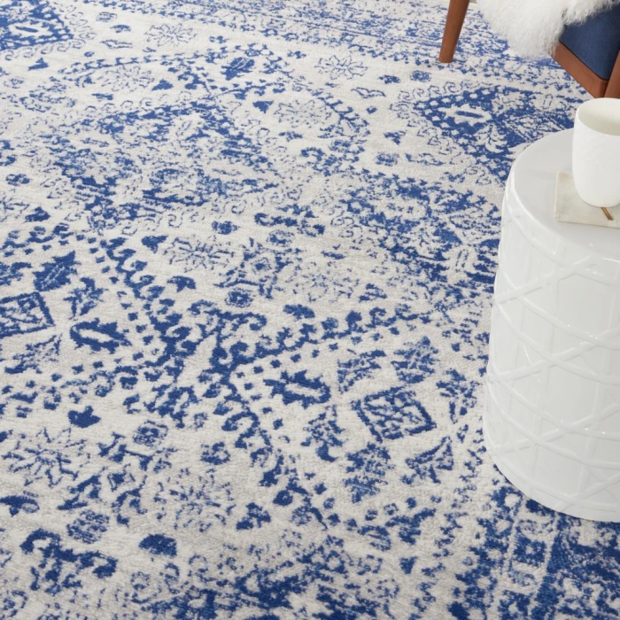 Nourison Whimsicle Area Rug WHS15-Ivory Navy