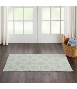 Nourison Home Jubilant JUB17 Green 2 ft. X 4 ft. Area Rug
