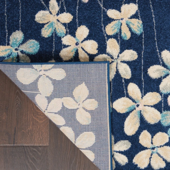 Nourison Tranquil Area Rug TRA04-Navy