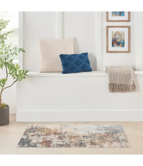 Nourison Astra Machine Washable Area Rug ASW07 Multicolor