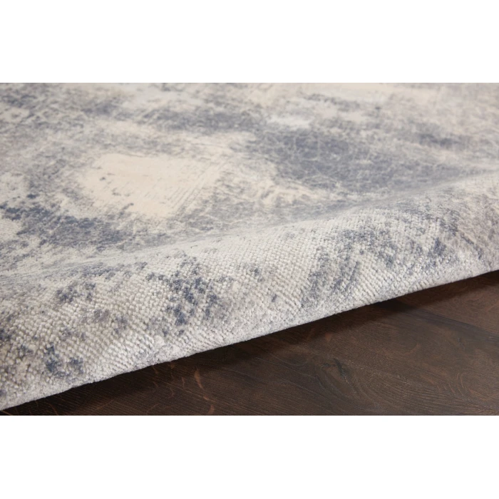 Nourison Rustic Textures Area Rug RUS02-Blue/Ivory