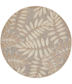 Nourison Home Aloha ALH18 Natural 7 ft. 10 in. Round Area Rug