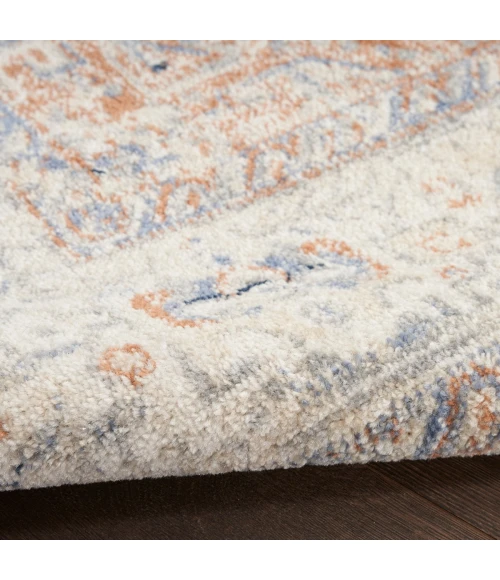 Nourison Nourison Essentials Persian Beige Blue NRE07 6 ft. Rect. Rug