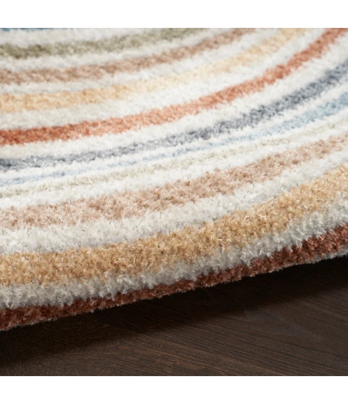 Nourison Astra Machine Washable Area Rug ASW08 Ivory/Multi