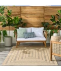 Nourison Tulum Taupe Grey TLM04 4 ft. X 6 ft. Rect. Rug