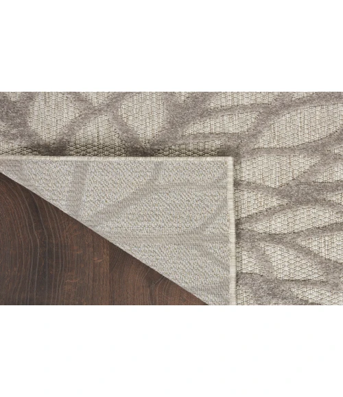 Nourison Aloha Silver Grey ALH05 9 ft. X 12 ft. Rectangle Rug