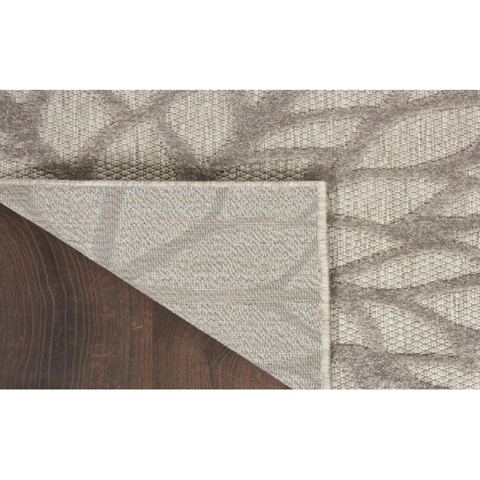 Nourison Aloha Silver Grey ALH05 9 ft. X 12 ft. Rectangle Rug