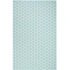Nourison Home Twist Reversible TWS01 Aqua 6 ft. X 9 ft. Area Rug