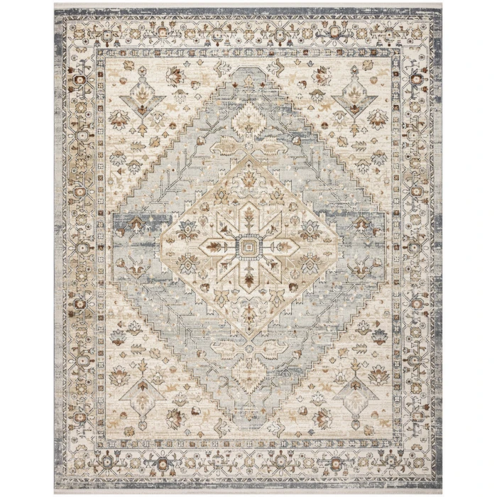 Nourison Home Pardis Blue PRD02 7ft.10in. x 9ft.10in. Rect. Rug