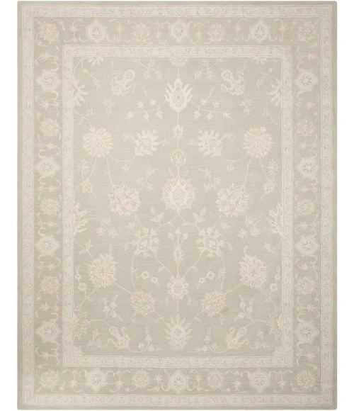 Nourison Home Zephyr Silver ZEP02 7ft.6in. x 9ft.6in. Rect. Rug