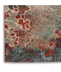 Nourison Artworks Area Rug ATW02-Seafoam/Brick