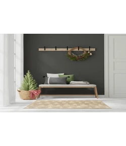 Nourison Home Accent Decor/Xmas 173JP Beige 2 ft. X 4 ft. 2 in. Area Rug