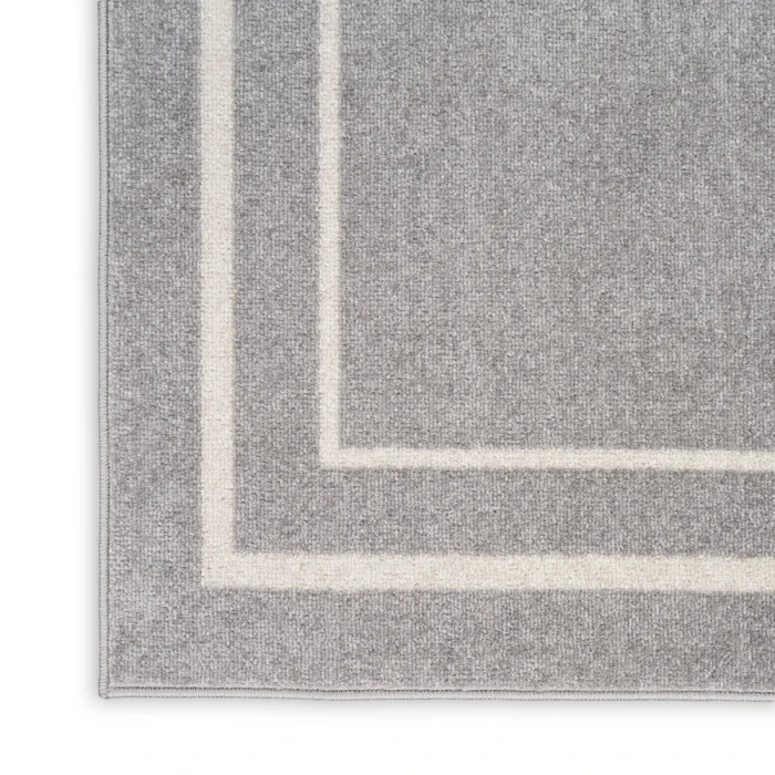 Nourison Nourison Essentials Area Rug NRE02 Grey/Ivory