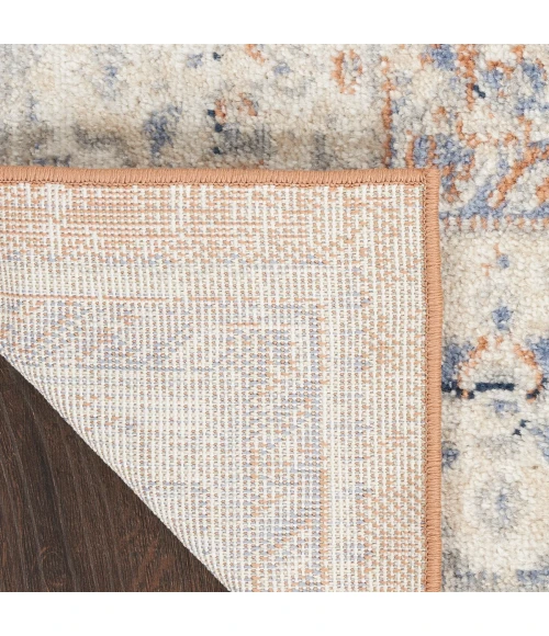 Nourison Nourison Essentials Persian Beige Blue NRE07 6 ft. Rect. Rug