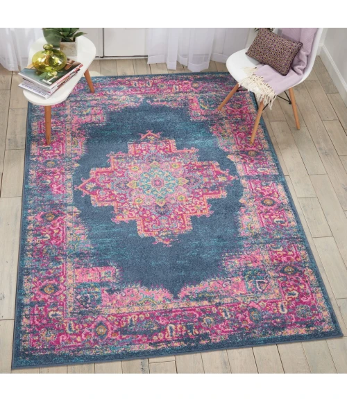 Nourison Passion Area Rug PSN03-Blue