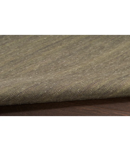 Nourison Washable Essentials Green WAE01 2 ft. X 6 ft. Rectangle Rug