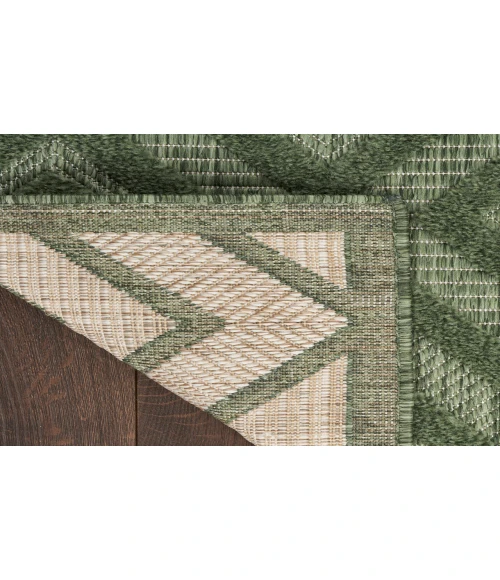 Nourison Versatile Green NRV01 6 ft. X 9 ft. Rectangle Rug