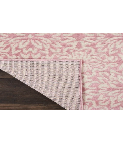 Nourison Jubilant Ivory Pink JUB06 2 ft. X 6 ft. Rectangle Rug
