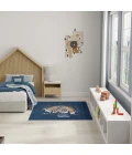 Nourison Home Imagination Blue IMA23 6 ft. 6 in. X 9 ft. 2 in. Rectangle Rug