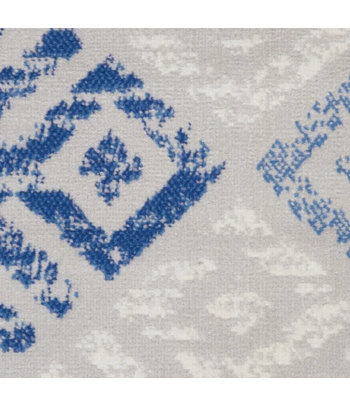 Nourison Whimsicle Area Rug WHS18-Grey Blue