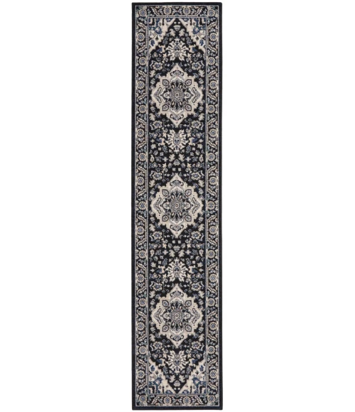 Nourison Passion Area Rug PSN33 Black Ivory