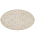 Nourison Jubilant Ivory Beige JUB06 8 ft. Round Rug