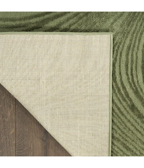 DKNY Central Park West Green CEP02 7ft.10in. x 9ft.10in. Rect. Rug